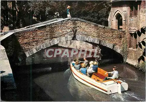 Moderne Karte Brugge pont St boniface