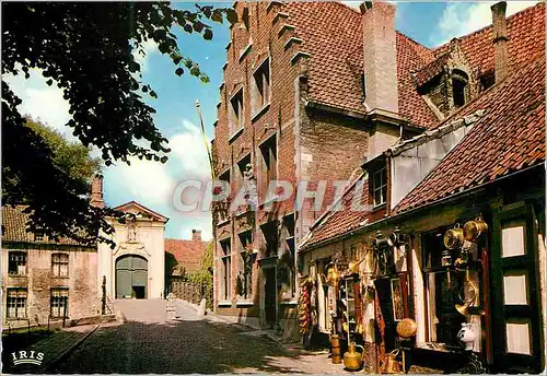 Cartes postales moderne Brugge entree du beguinage