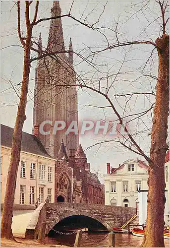 Cartes postales moderne Brugge eglise N D