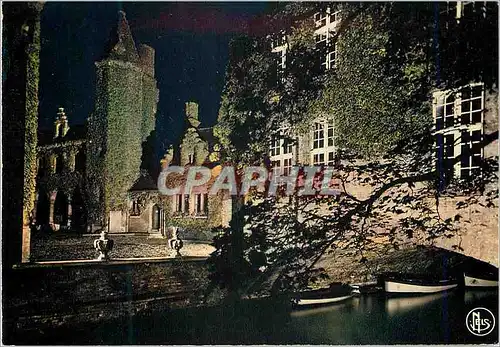 Cartes postales moderne Brugge illumination gruuthuuse