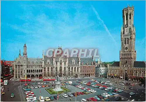 Cartes postales moderne Brugge grand place
