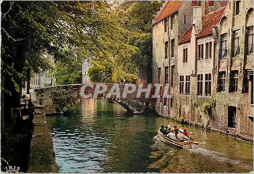 Cartes postales moderne Brugge quai vert