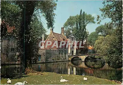 Cartes postales moderne Brugge entree du beguinage