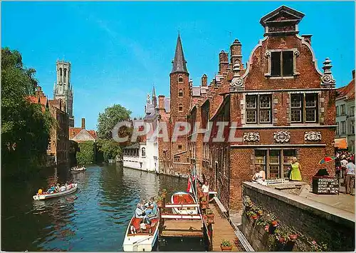 Cartes postales moderne Brugge quai du rosaire