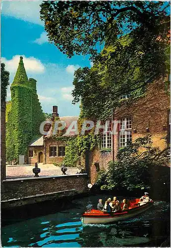 Moderne Karte Brugge l'hotel gruuthuuse cour d'honneur