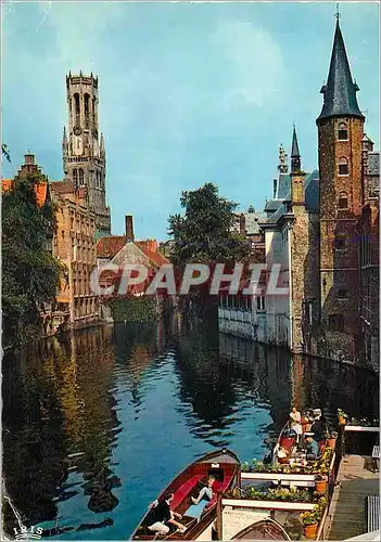 Cartes postales moderne Brugge quai du rosaire