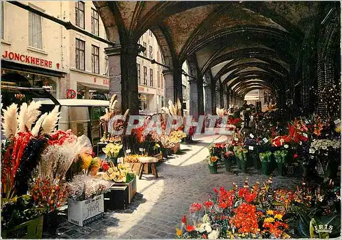 Cartes postales moderne Brugge marche aux fleurs