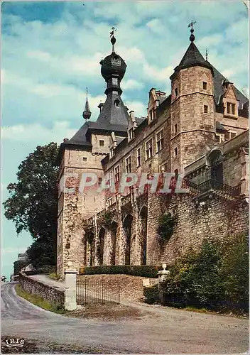 Moderne Karte Chimay le chateau facade nord