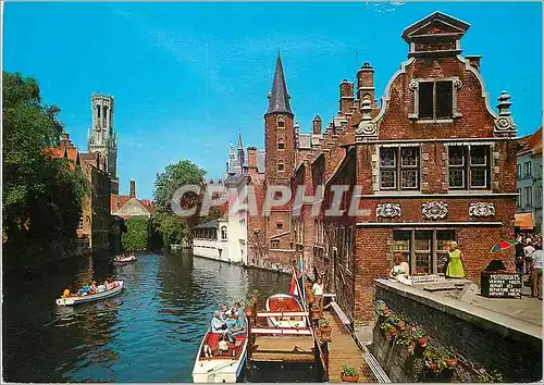Cartes postales moderne Brugge quai du rosaire