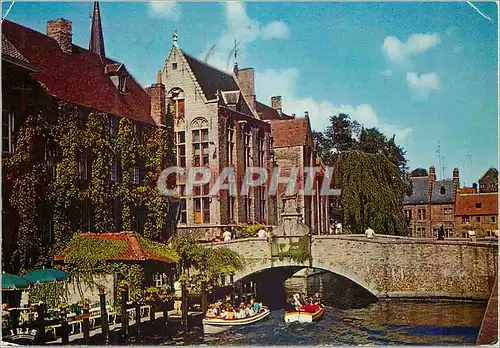 Cartes postales moderne Brugge djiver en brug van