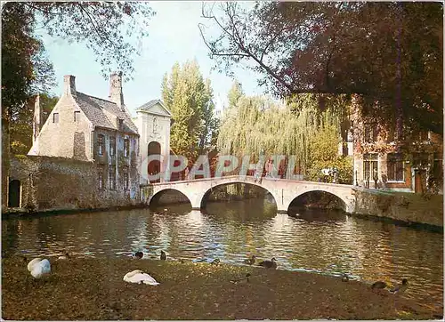 Cartes postales moderne Brugge pres du beguinage princier