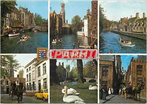 Moderne Karte Brugge un bonjour