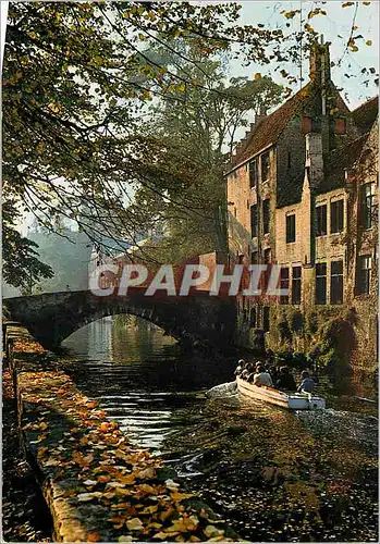 Cartes postales moderne Brugge quai rei