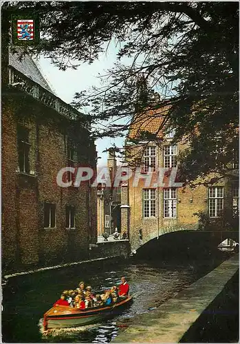 Cartes postales moderne Brugge pres du musee gruuthuse (15e s)