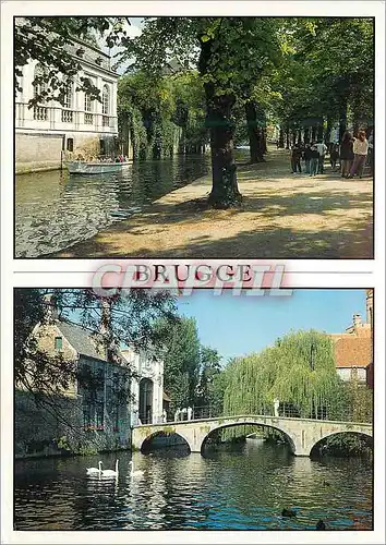 Moderne Karte Brugge bonjour