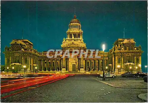 Moderne Karte Bruxelles palais de justice la nuit