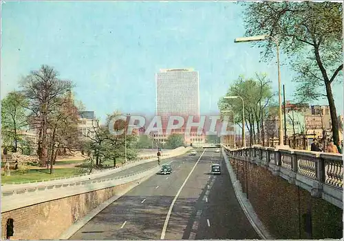 Cartes postales moderne Bruxelles bd du botanique et P S Building