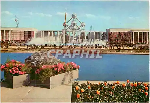 Cartes postales moderne Bruxelles et portique de belgique Bruxelles  Exposition unverselle de 1958 Atomium