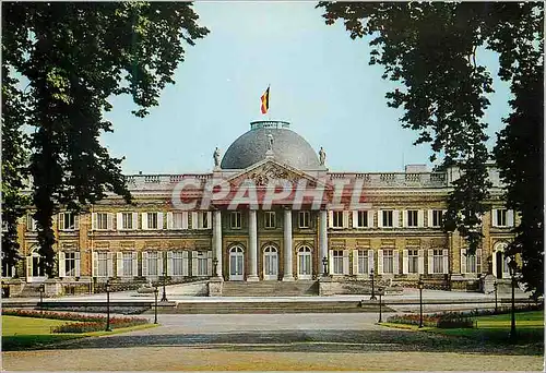 Moderne Karte Bruxelles chateau royal de laeken