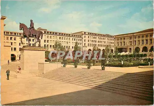 Cartes postales moderne Bruxelles mont des arts et monument du roi Albert