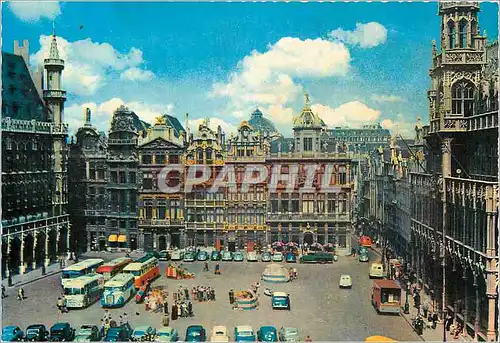 Cartes postales moderne Bruxelles un coin de la grand place