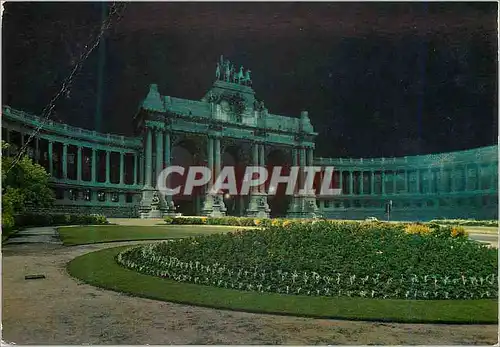 Moderne Karte Bruxelles les arcades du palais du cinquantenaire