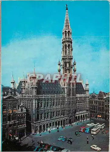 Moderne Karte Bruxelles grand place hotel de ville