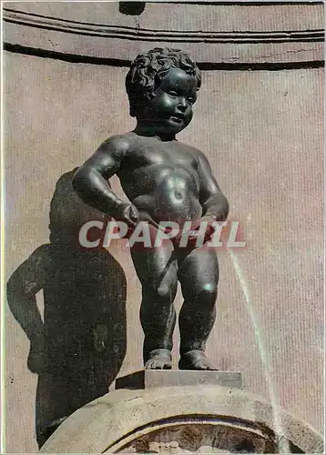 Moderne Karte Bruxelles manneken-pis