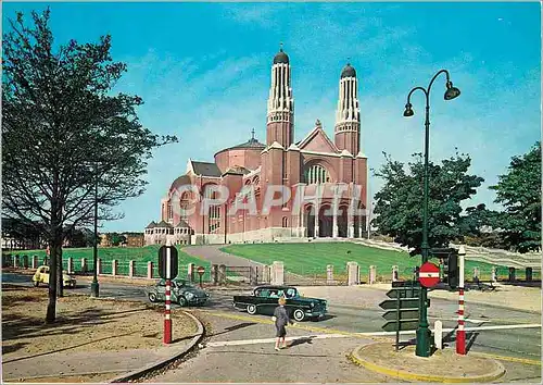 Moderne Karte Bruxelles basilique de koekelberg