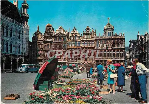 Moderne Karte Bruxelles grand place