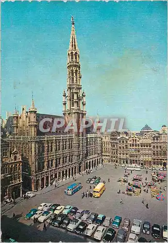 Cartes postales moderne Bruxelles grand place hotel de ville