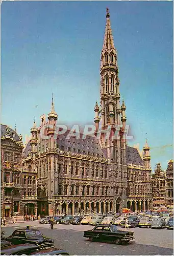 Moderne Karte Bruxelles grand place hotel de ville