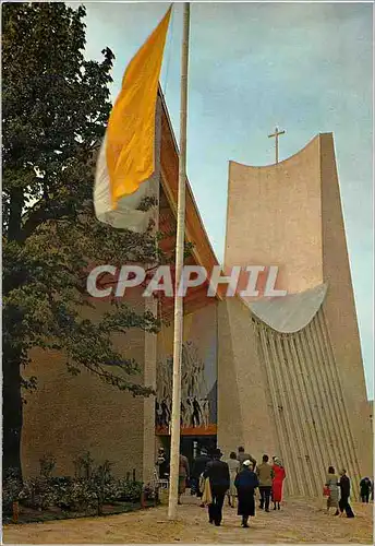 Cartes postales moderne Le pavillon du st siege l'eglise Exposition universelle de Bruxelles 1958 Italie Vatican