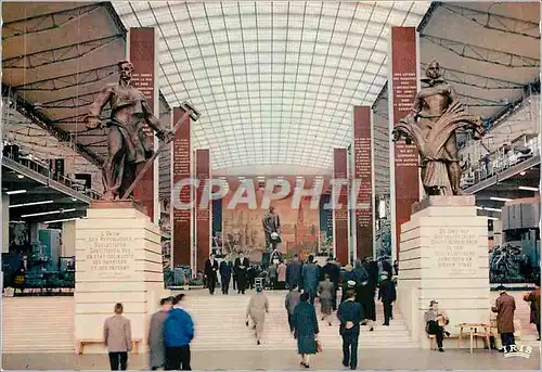 Moderne Karte Pavillon de l'U R R S le grand Hall exposition universelle et international de Bruxelles 1958 UR