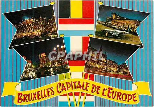 Cartes postales moderne Bruxelles capitale de l'europe