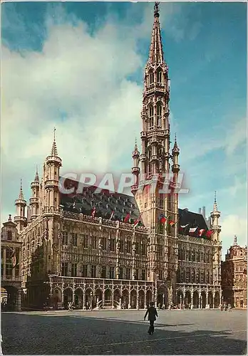 Moderne Karte Bruxelles grand place hotel de ville