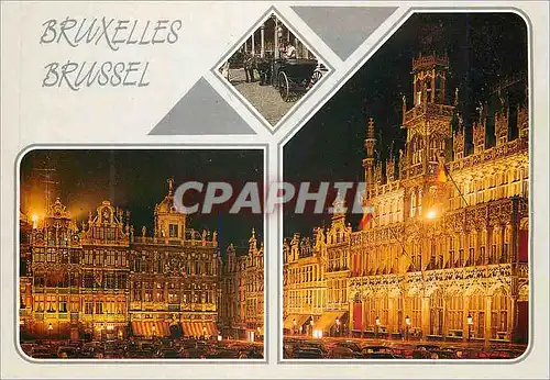 Cartes postales moderne Bruxelles bonjour