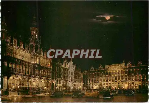 Moderne Karte Bruxelles un coir de la grand place