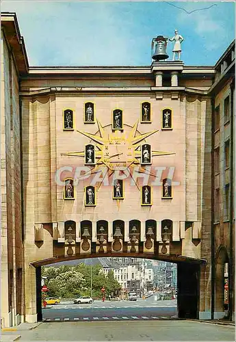 Moderne Karte Bruxelles palais de congres l'horloge