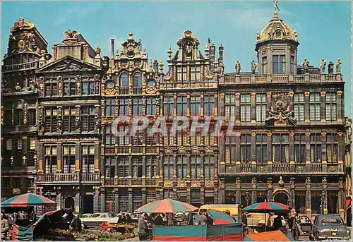 Cartes postales moderne Bruxelles la grand place