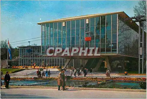Moderne Karte le pavillon du Luxembourg Exposition universelle de Bruxelles 1958