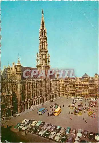 Cartes postales moderne Bruxelles grand place hotel de ville