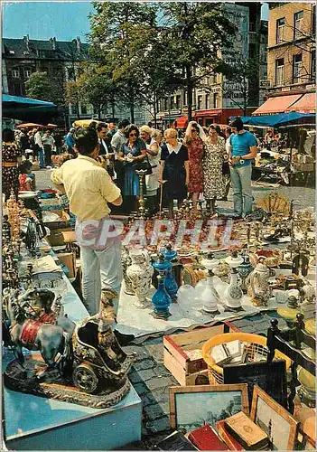 Cartes postales moderne Bruxelles place du jeu de balle vossenplein