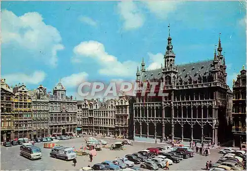 Moderne Karte Bruxelles grand place maison du roi