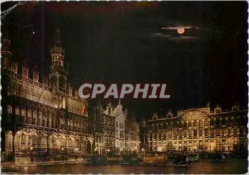 Moderne Karte Bruxelles un coin de la grand place