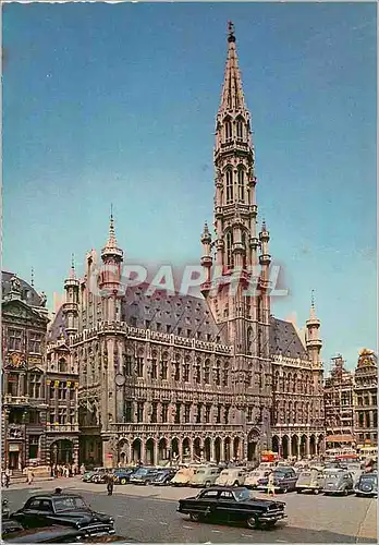 Cartes postales moderne Bruxelles grand place hotel de villle