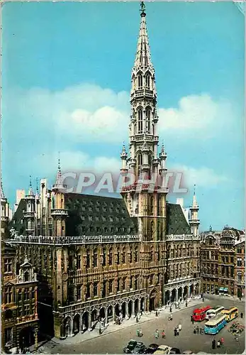 Moderne Karte Bruxelles grand place hotel de ville