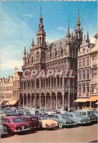 Cartes postales moderne Bruxelles grand place maison du roi Automobile