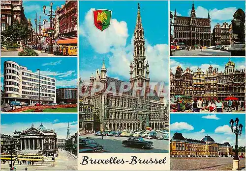 Cartes postales moderne Bruxelles un bonjour