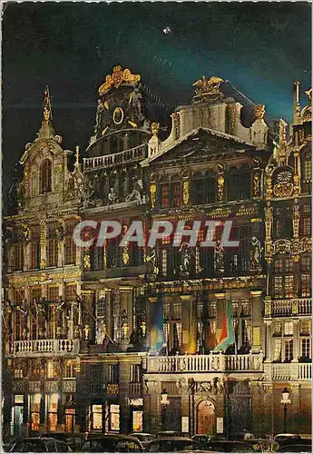 Moderne Karte Bruxelles un coin de la grand place